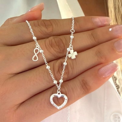 Collar alma plata 925
