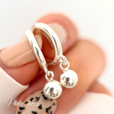 Aros kim plata 925