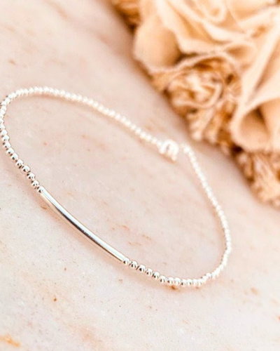 Pulsera guia plata 925