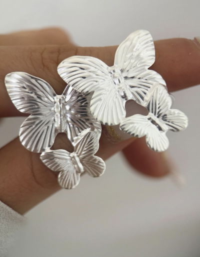 Aros mariposas