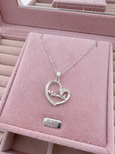 Conjunto mamá  plata italiana 925