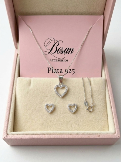 Conjunto Paris plata 925