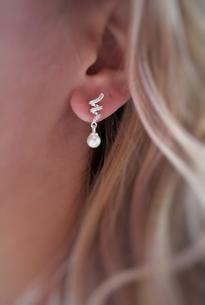 Aros night plata 925