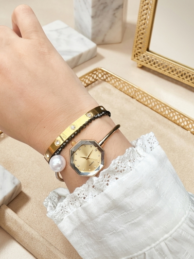 Reloj dama gold 