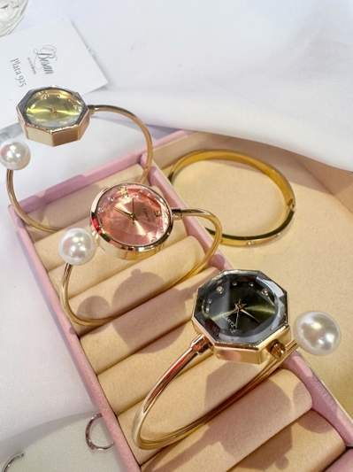 Reloj dama rosa gold