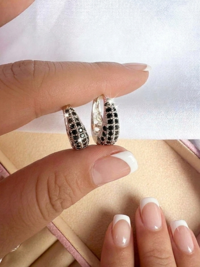 Aros miss black acero