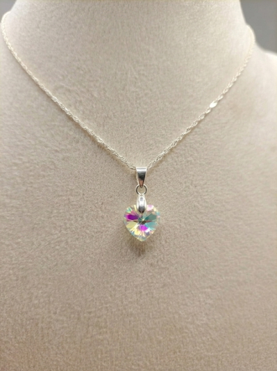 Conjunto swarovski plata 925  