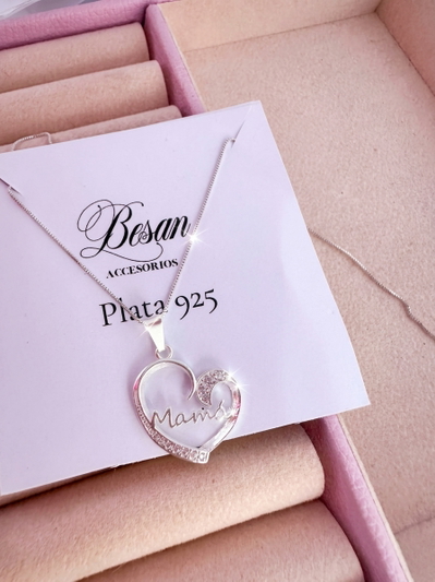 Conjunto mamá veneciana plata 925