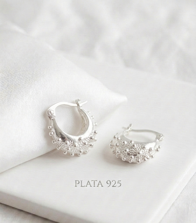 Aros muna plata 925