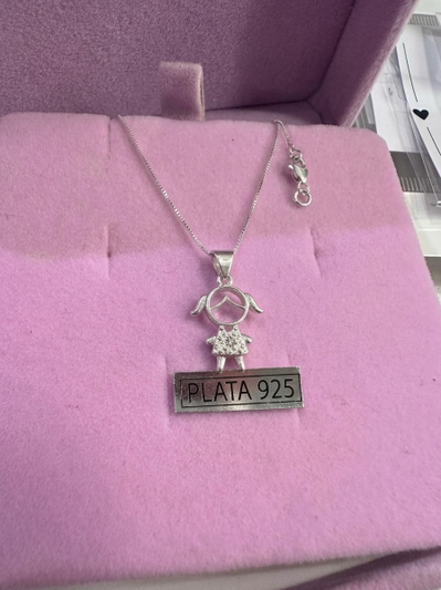 Conjunto nena plata 925