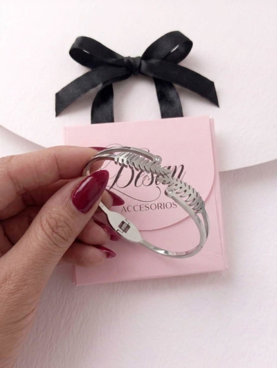 Pulsera esclava esperanza acero