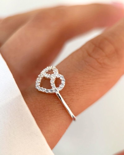 Anillo Mar Plata italiana 925