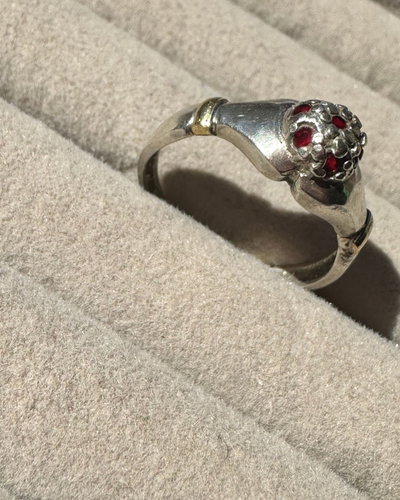 Anillo frutilla plata 925