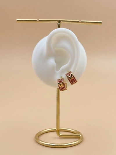 Argollas mariposas gold