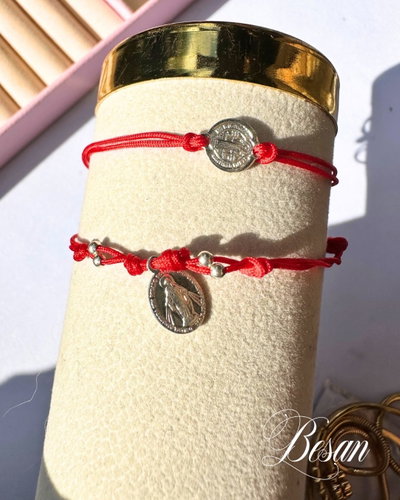 Pulsera san benito plata 925