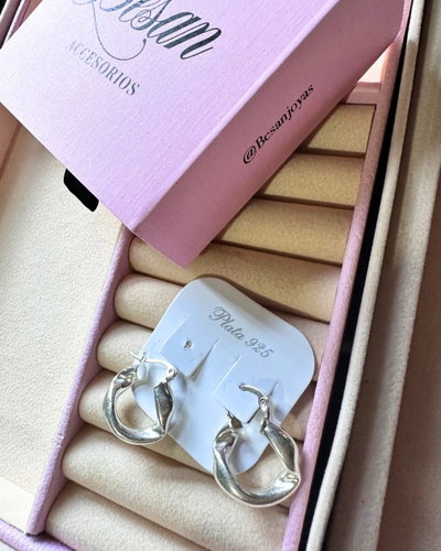 Argollas rubí 