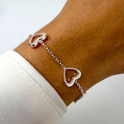 Pulsera reina heart AB