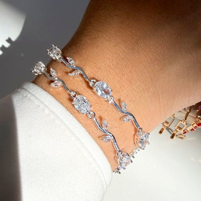 Pulsera triunfo WHITE AB