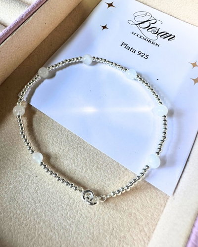 Pulsera moon plata 925