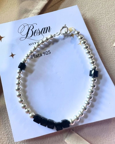 Pulsera undar plata 925