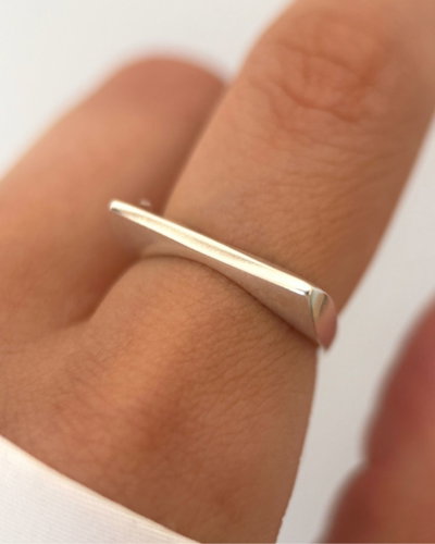 Anillo cos plata italy 925