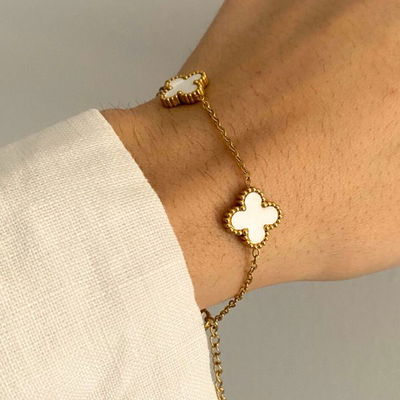 pulsera gold vancleef
