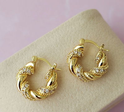 aros delfina gold