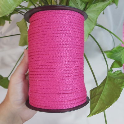 Cordón Tejido polipropileno Fucsia - 4mm