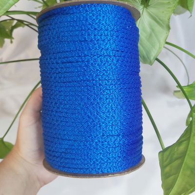 Cordón Tejido polipropileno Azul Francia - 4mm