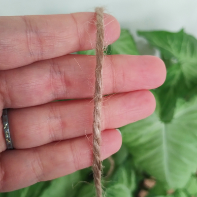 Hilo de yute 2mm x 200 mts