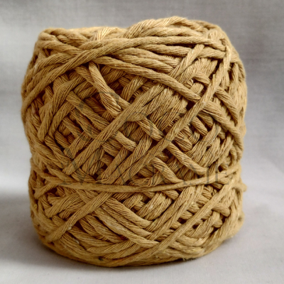 Hilo de algodón 20 h. Amarillo mostaza 2mm x unidad 