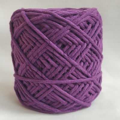 Hilo de algodón 20 h. Violeta 2mm x unidad 