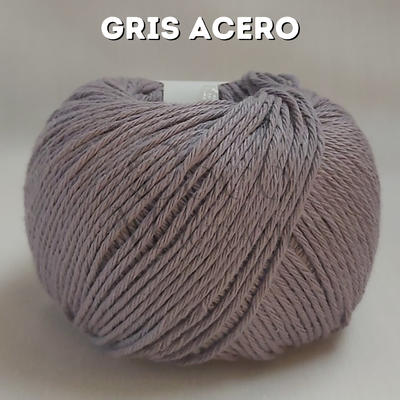 Hilo de algodón 8/6 - Gris acero