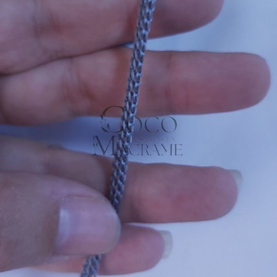 Cordón cola de rata polipropileno 3mm Gris - 100 mts