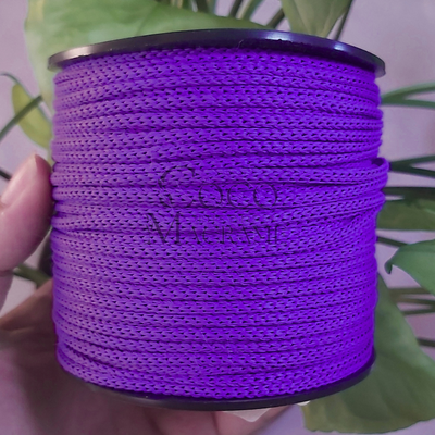 Cordón cola de rata polipropileno 3mm Violeta - 100 mts