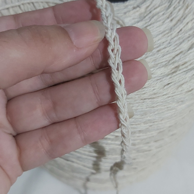 Hilo de algodón 3 hebras - Natural - 1,700 mts