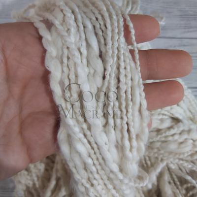 Flamé de algodón crudo - madeja 200 gr