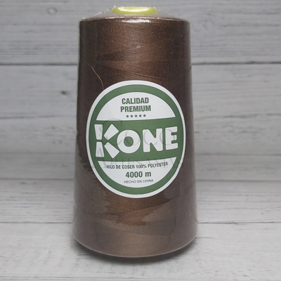 Cono hilo de coser poliester 4000 yardas - Tostado