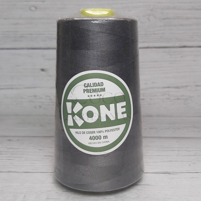 Cono hilo de coser poliester 4000 yardas - Gris oscuro