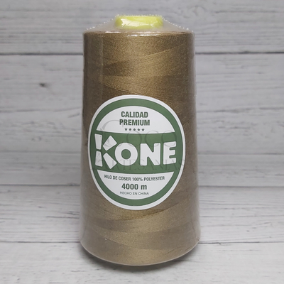 Cono hilo de coser poliester 4000 yardas - Beige