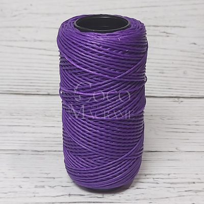 Hilo encerado violeta