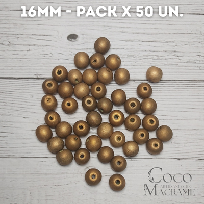 Esfera 16mm Cobre x 50 un.