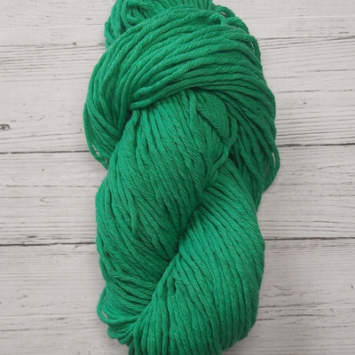 Hilo de algodón 16 hebras Verde Benetton - Madeja 150 gr.