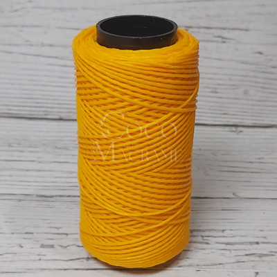 Hilo encerado amarillo