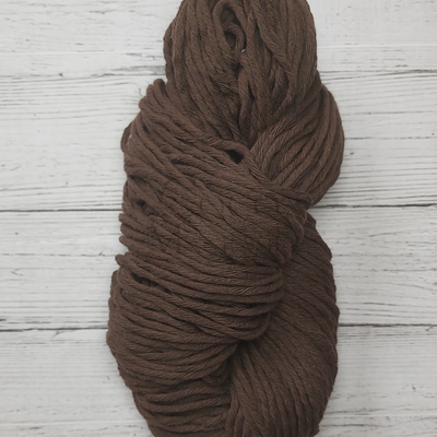 Hilo de algodón 16 hebras Chocolate - Madeja 150 gr.