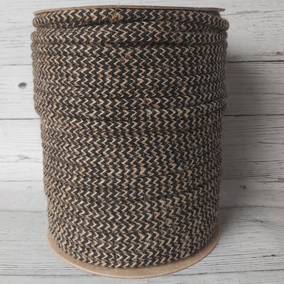 Cordon trenzado Yutemix con negro 8mm - 100 mts