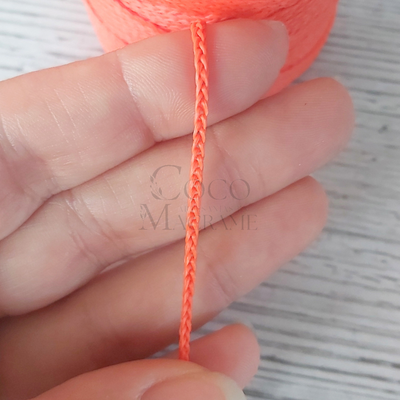 Cola de rata 2mm - Naranja