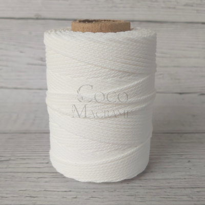 Cola de rata 2mm - Blanco