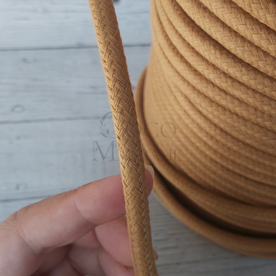 Cordon trenzado premium 8mm Caramelo - 100 mts