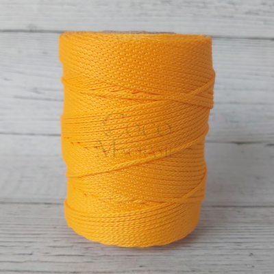 Cola de rata 2mm - Amarillo Oro